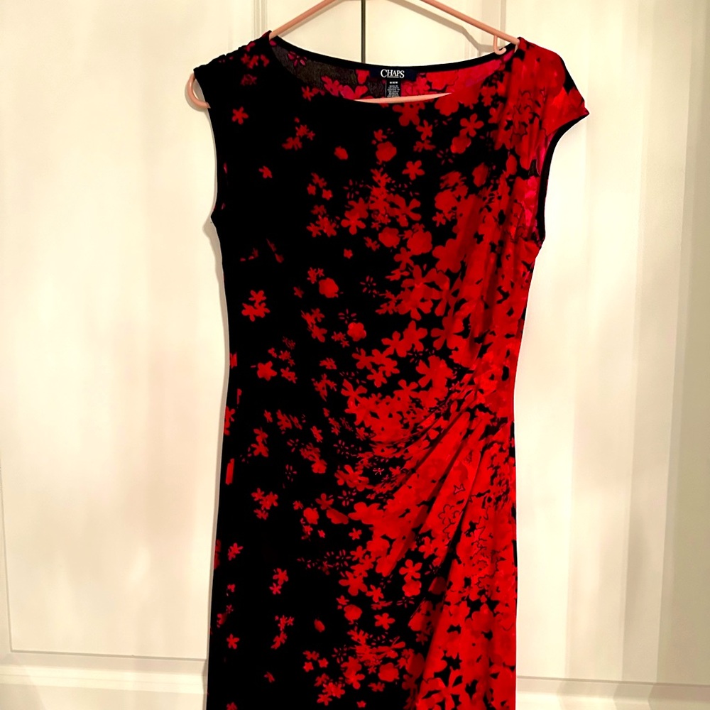 Like new condition Chaps sleeveless mini dress